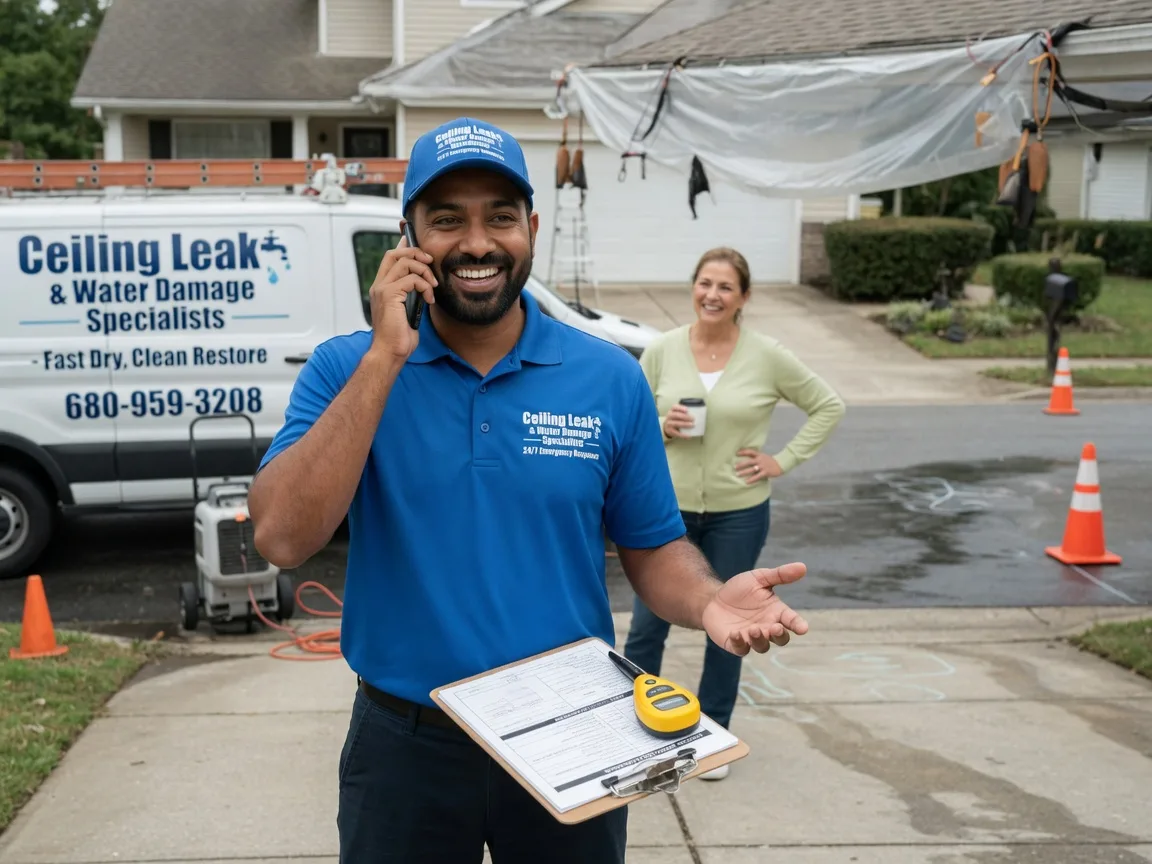 Ceiling Leak Cleanup Parker, WA FAQs